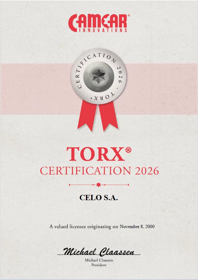 TORX® Zertifikat