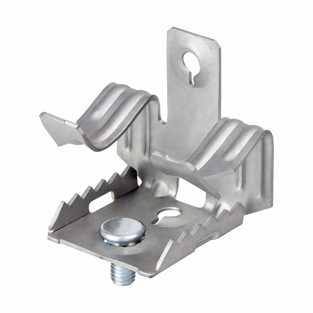 Abrazadera de soporte CAB individual con recubrimiento laminar de zinc-aluminio