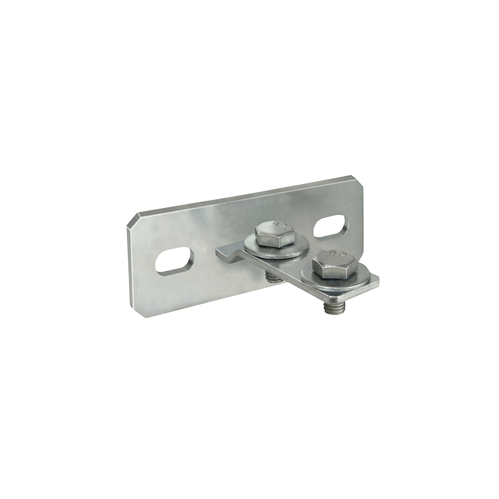 Soporte HTE en acero galvanizado para unión de perfiles y estructuras