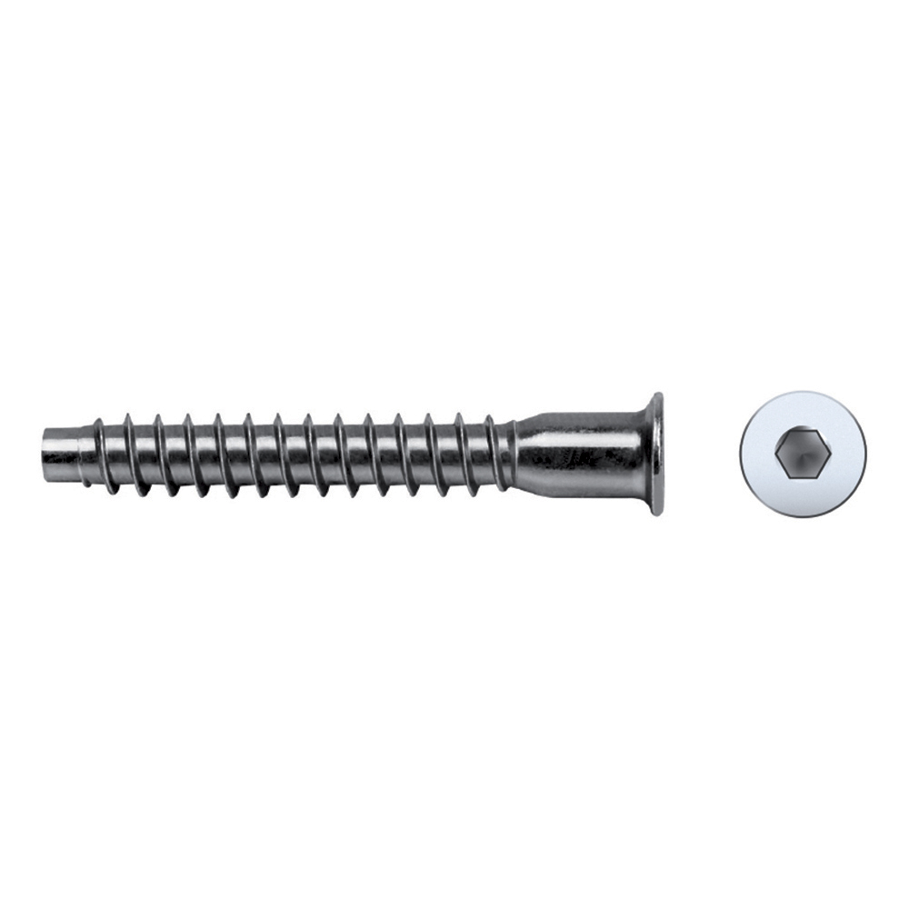 Tornillo ensamblaje ENE con rosca para madera y cabeza Allen