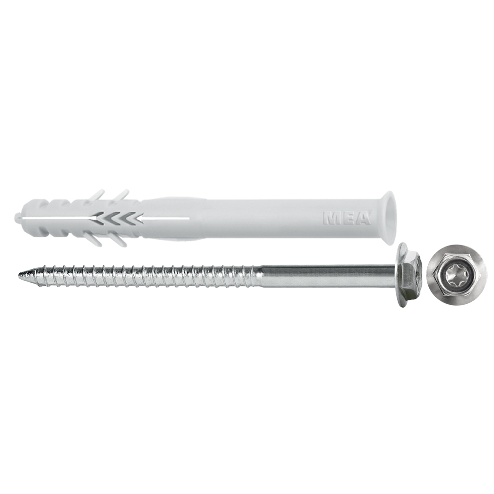 Taco premarco con tornillo de cabeza hexagonal para fijaciones seguras
