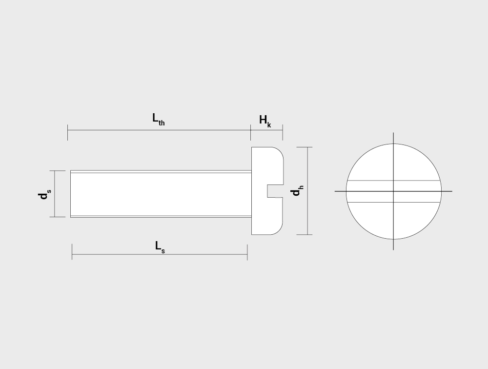 Dibujo técnico - DIN 85 - ES